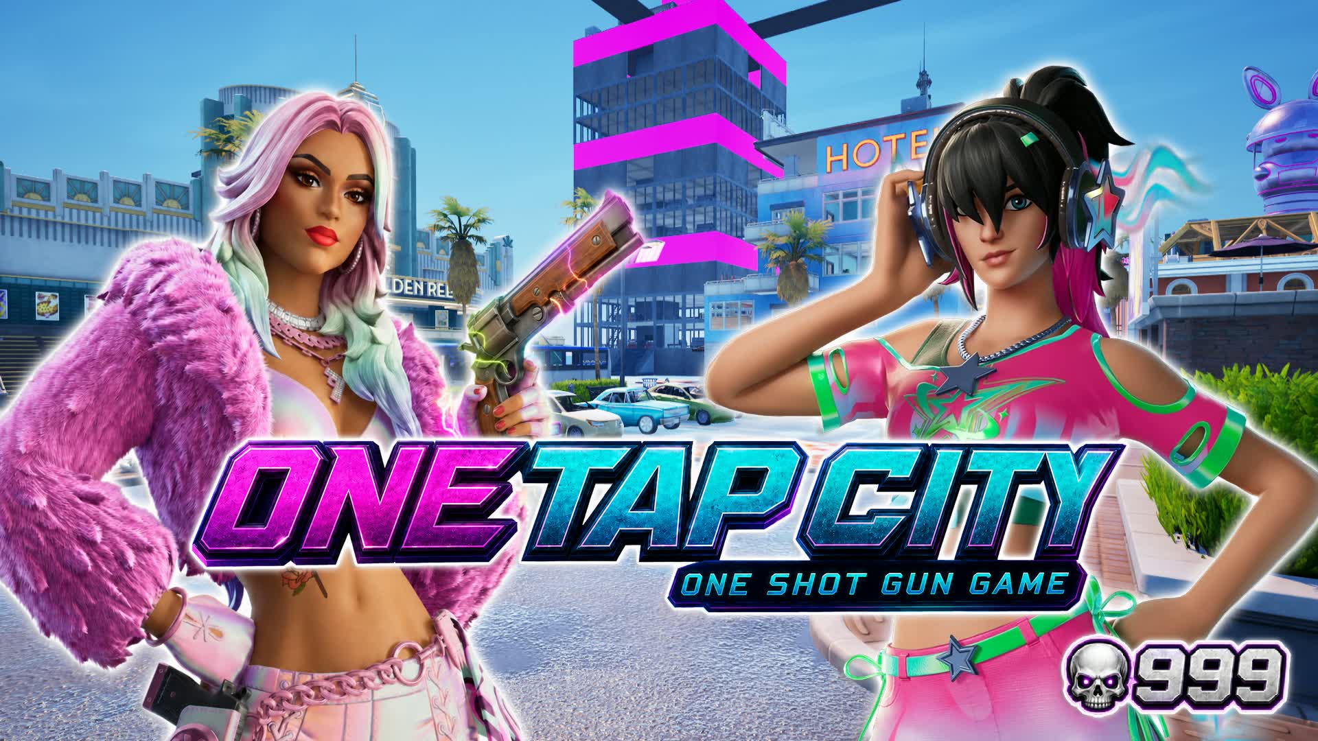ONE TAP CITY ONE SHOT GUN GAME (FFA)