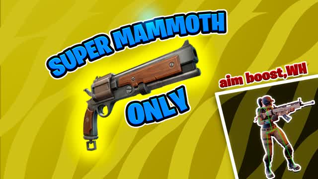 Only Mammoth Pistol, One Shot, AIM BOOST