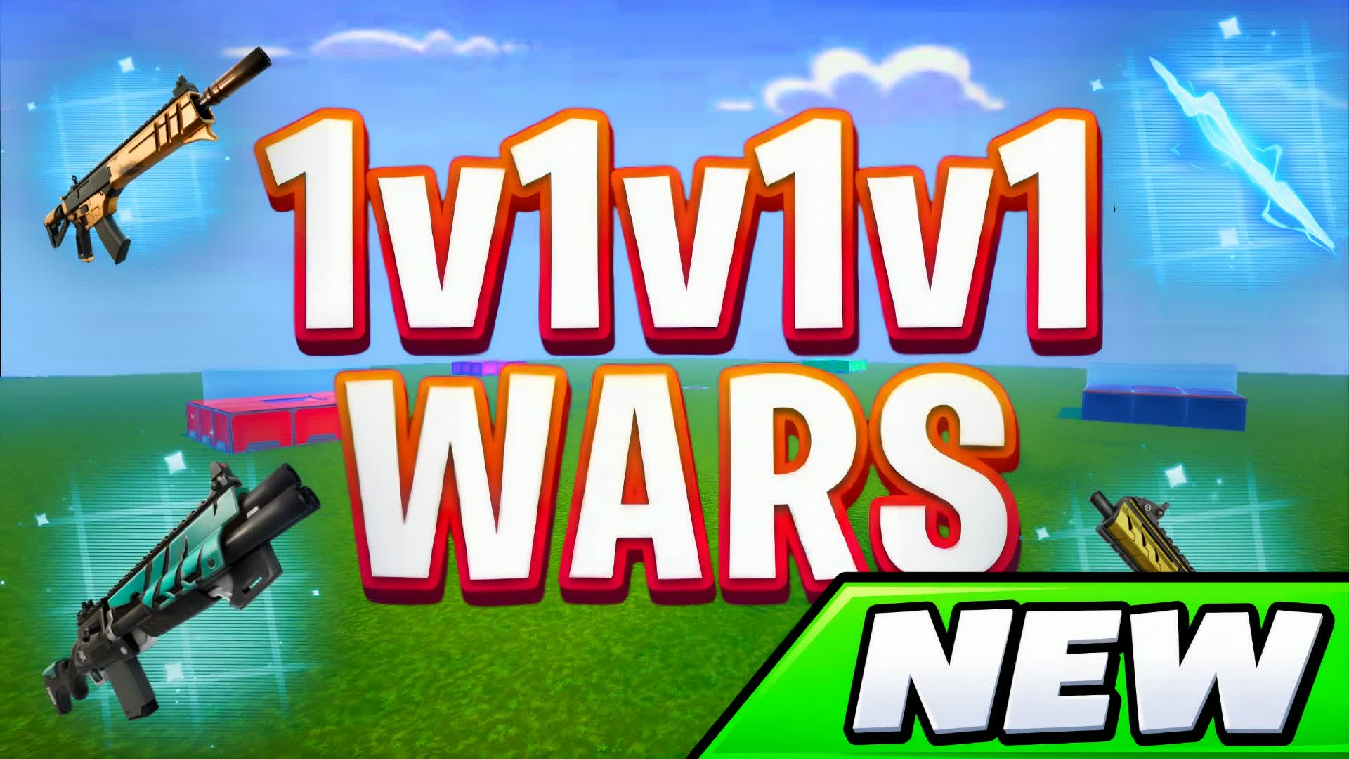 1v1v1v1 WARS — Fortnite island 1008-1541-2639 by larry fvǃ