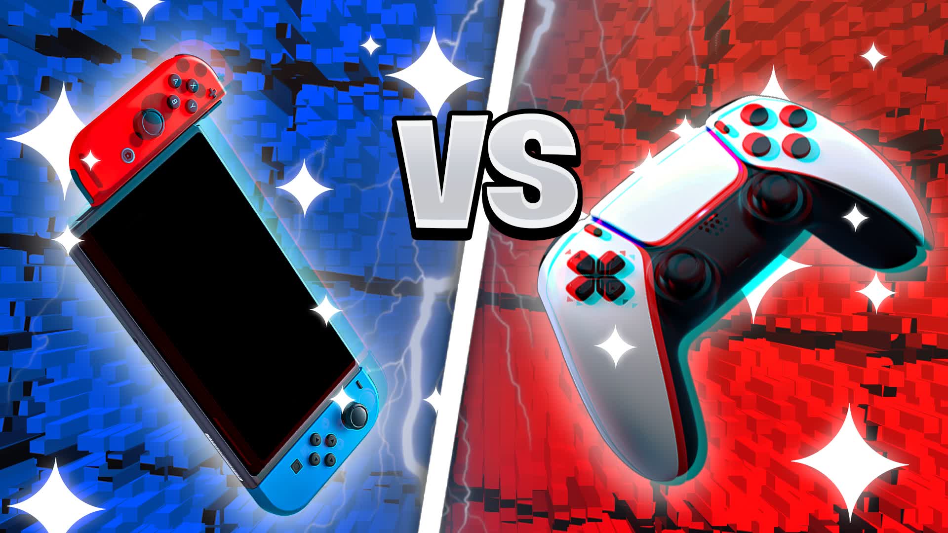 PRO PS5 RED VS BLUE 🔴🔵