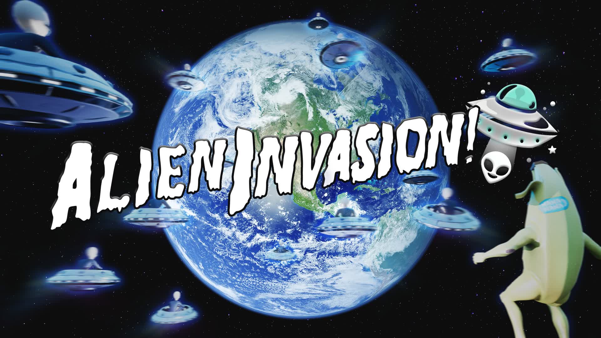 🚀ALIEN INVASION👾 4175-8404-5767 by nobanashi - Fortnite