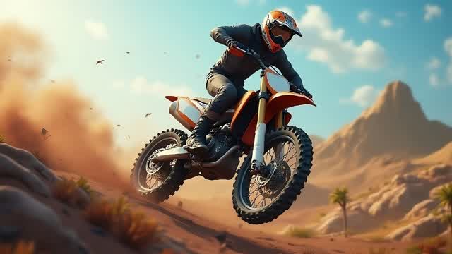 🏍️ ENDURO DIRT MOTO BIKE  🏍️