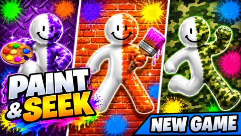 Meccha Chameleon Paint Hide & Seek 🎨