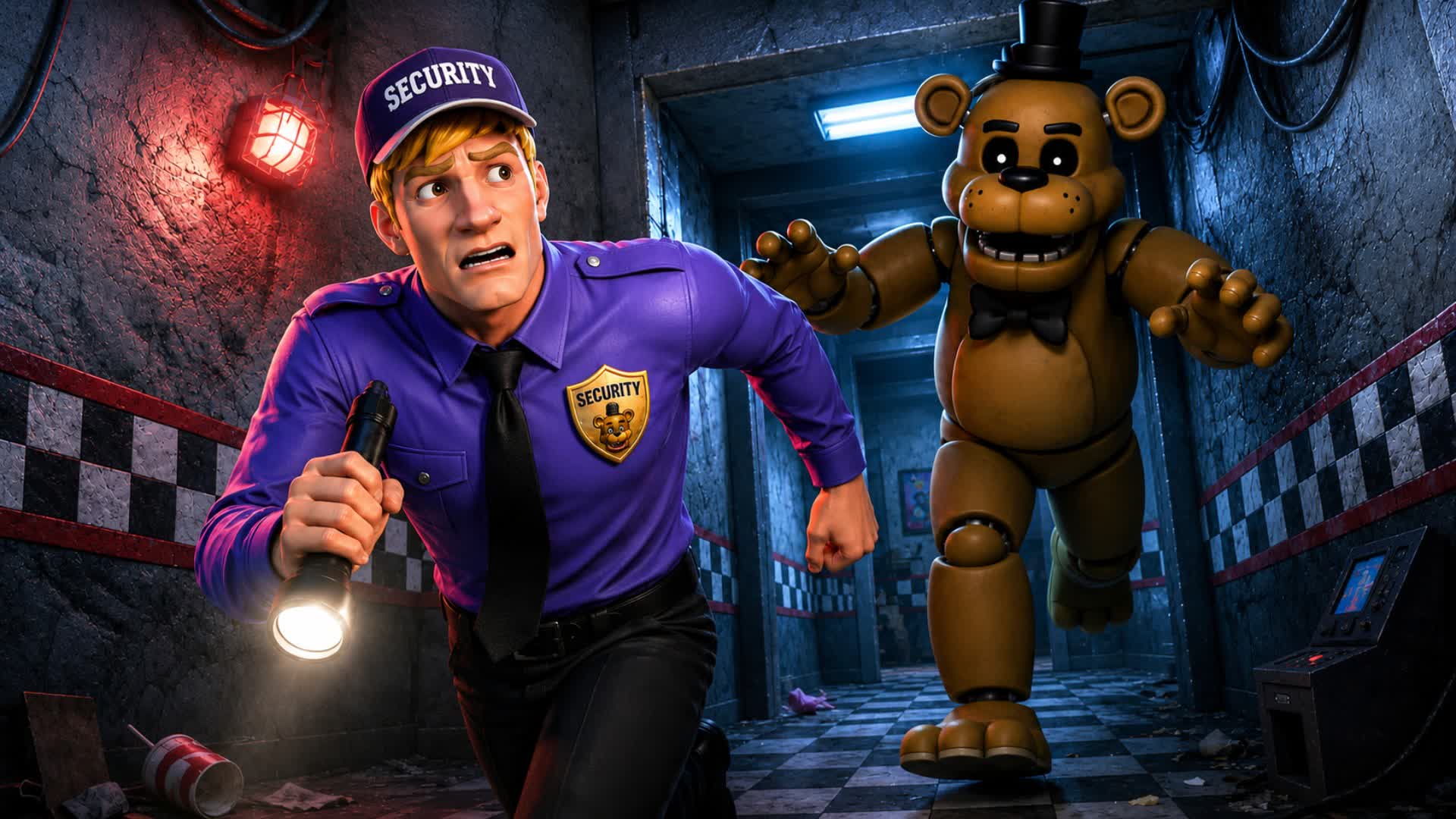 FNAF 1 Map (HORROR)