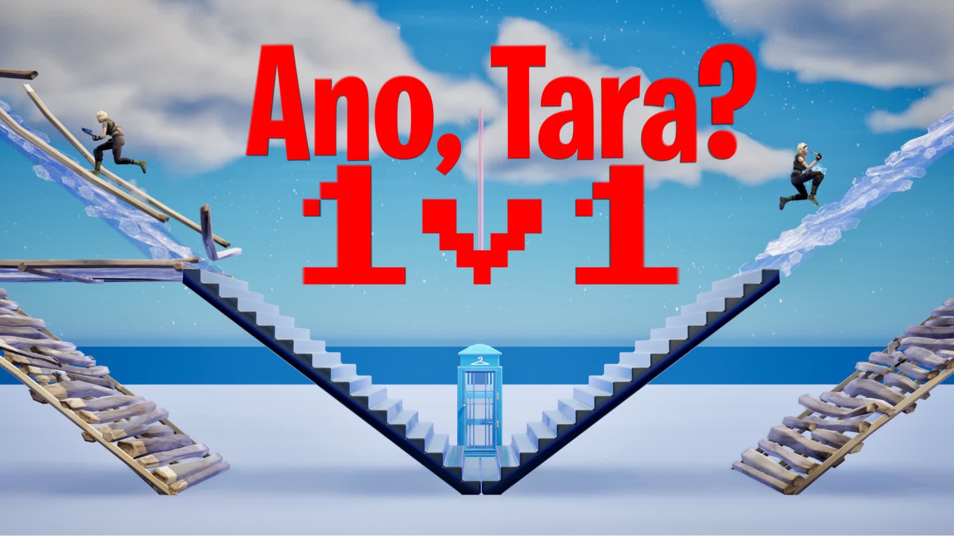 1V1 ANO, TARA? — Fortnite island 3838-9771-5921 by FierceDeityChild