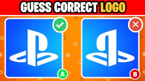 GUESS THE REAL LOGO🔍PARKOUR MINIGAME🔍