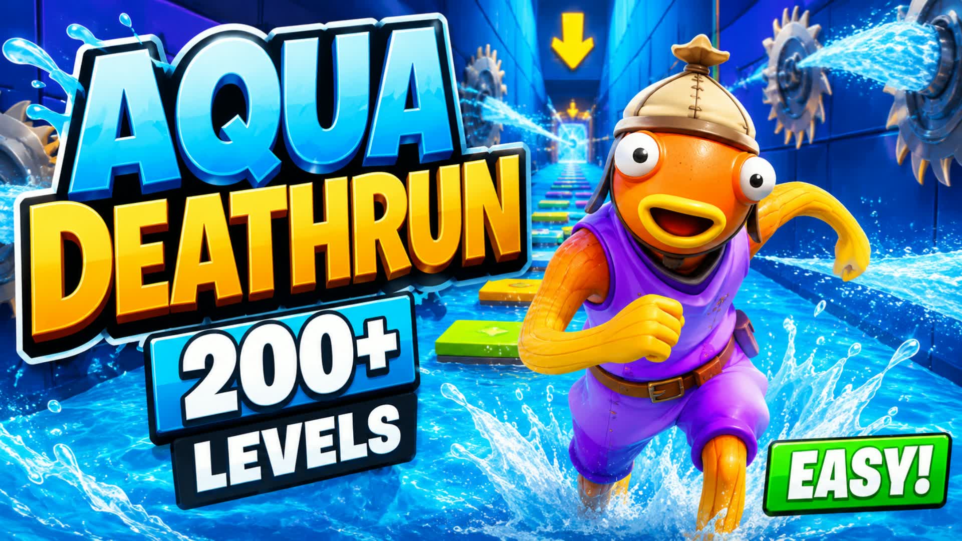🌊 DEATHRUN AQUAPARC 💦 (200+ LEVELS)
