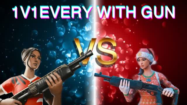 نافسني في البناء _1V1 EVERY WITH GUN