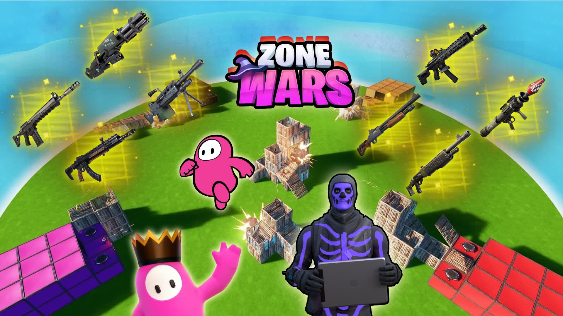 👑Fall Guys👑 Bios Zone Wars🌀