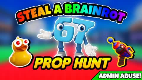 STEAL A BRAINROT PROP HUNT 🧠