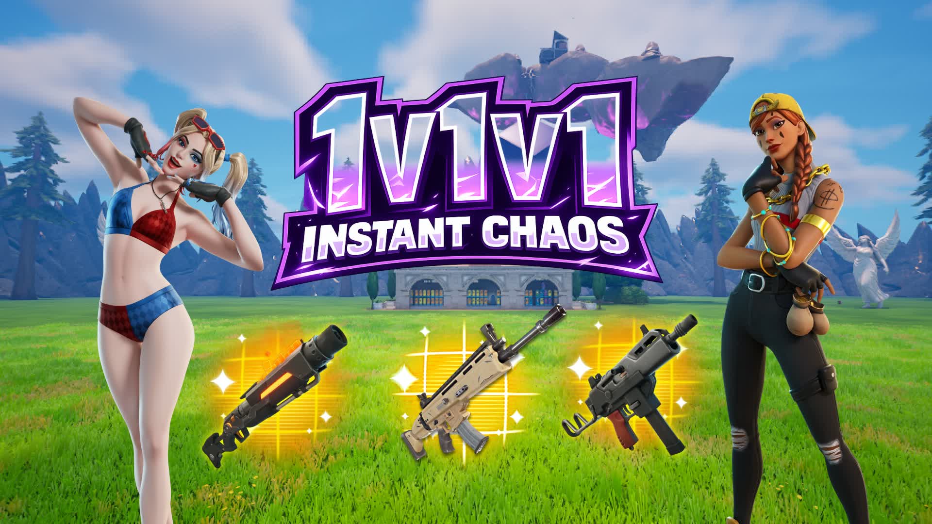 1V1V1 Instant Chaos |FFA| Rivalry System