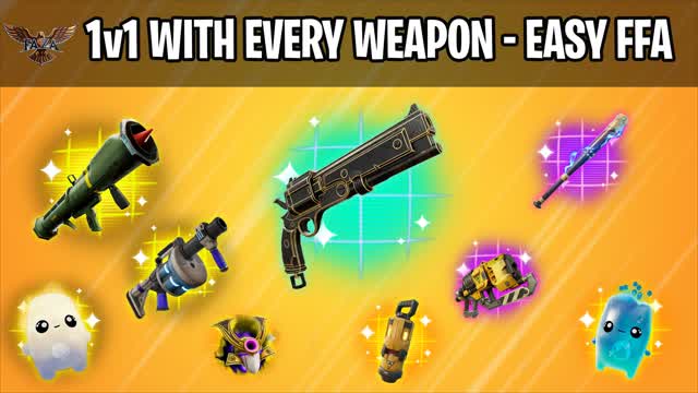 Practice With All Guns 1v1 - Easy FFA