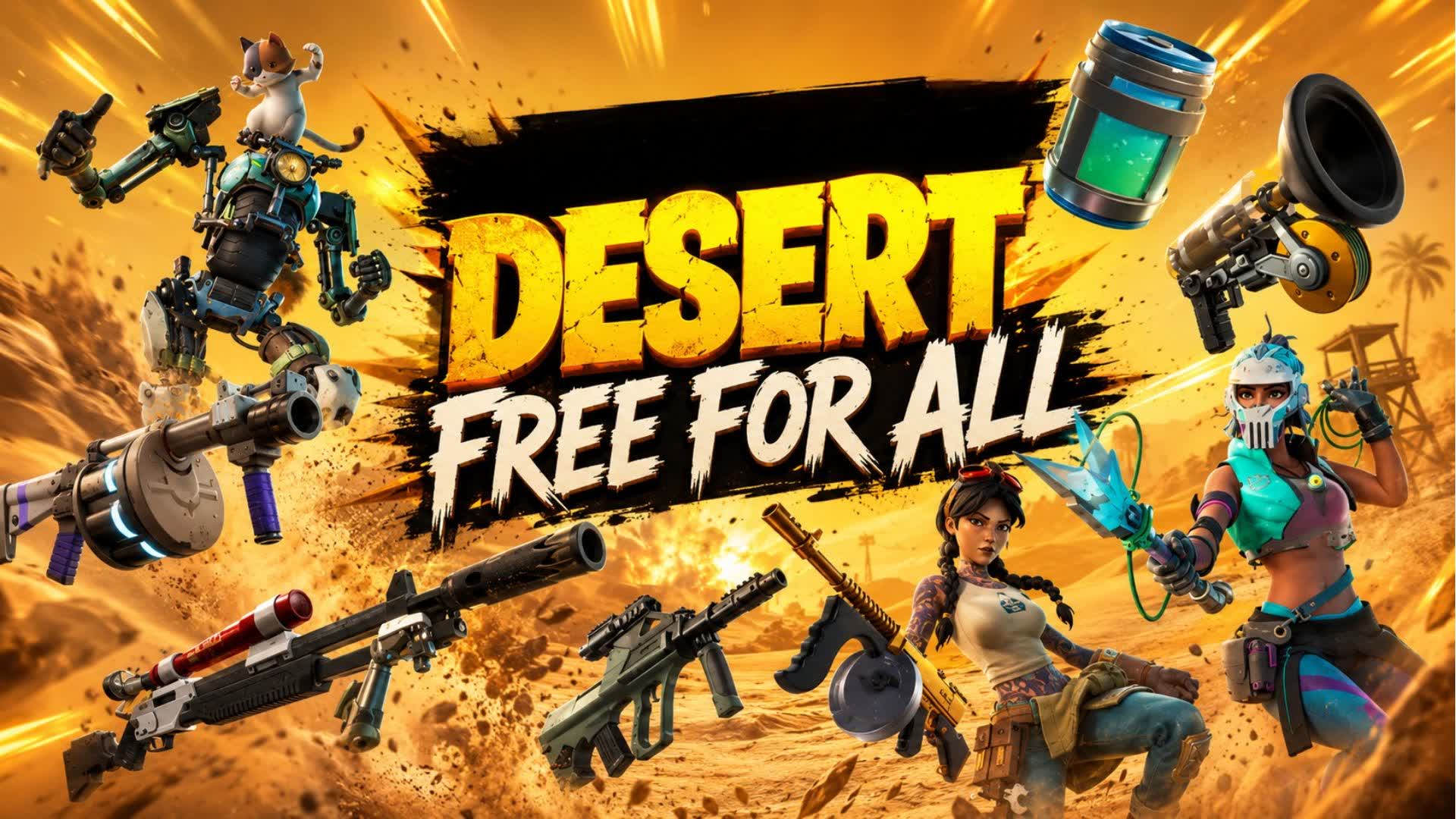 DESERT WEAPONS - FREE FOR ALL
