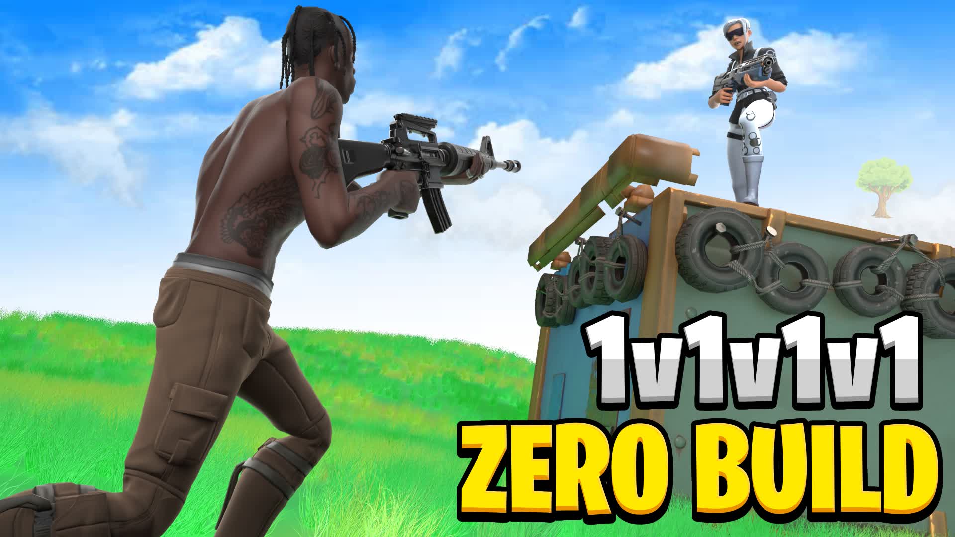 1V1V1 ZERO BUILD Realistics Free for All