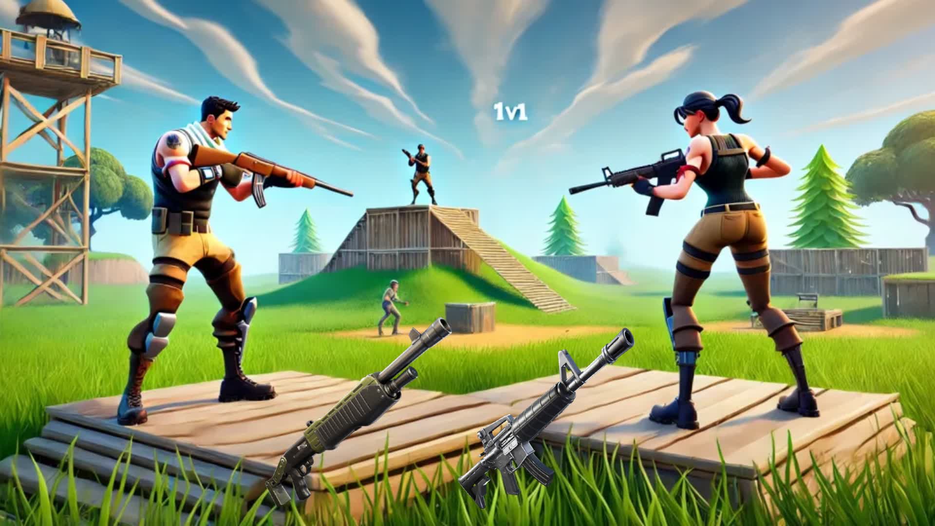 SSAR  1V1  Build Fight
