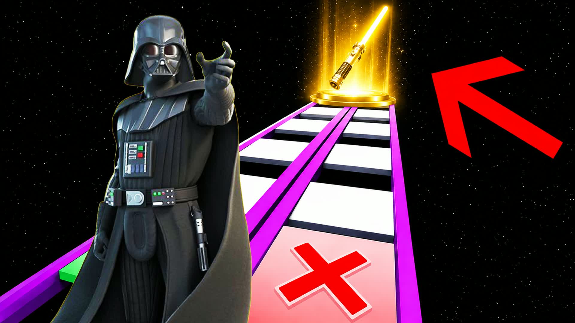 DEFAULT PARKOUR GLASS BRIDGE [STAR WARS]