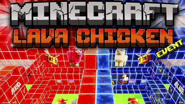 MINECRAFT🔴🔵 LAVA CHICKEN