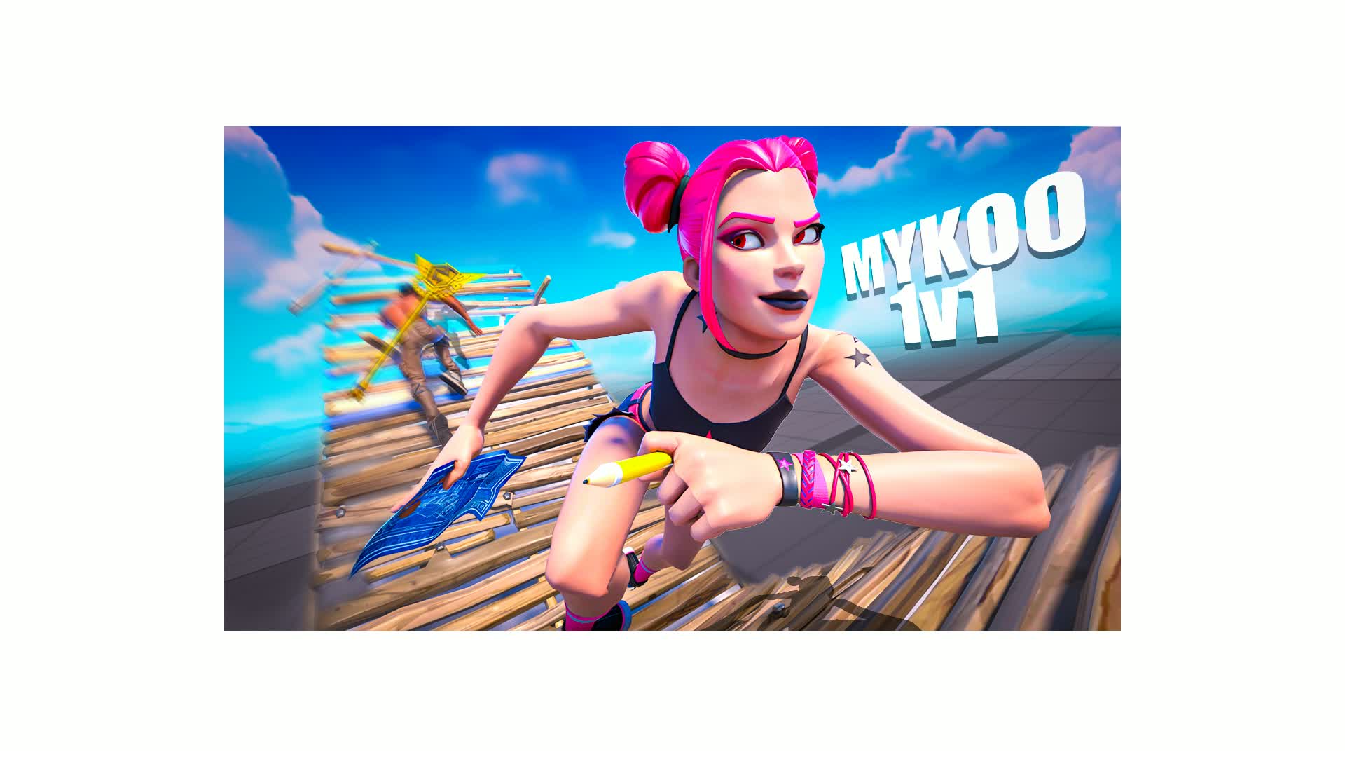 MYKOO 1V1 BUILD FIGHT (200 PUMPS)