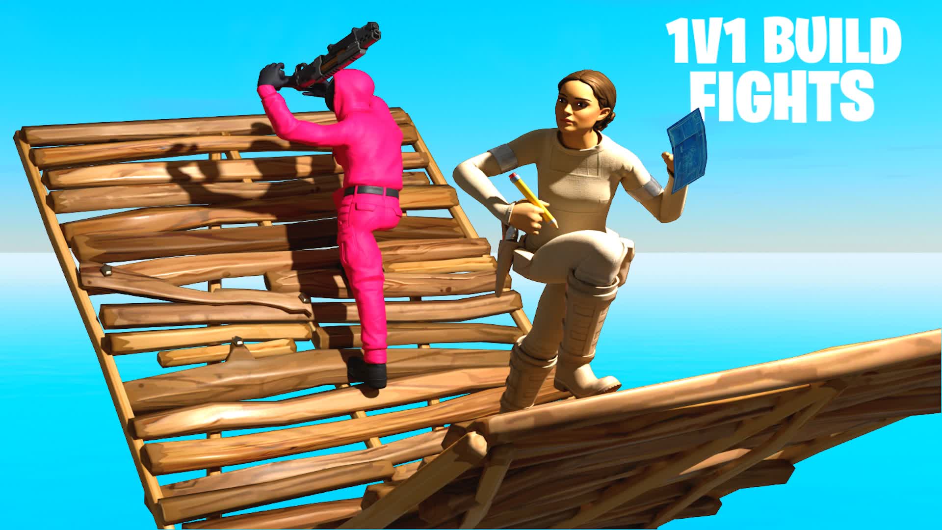 🔫 Neon Graffiti 1v1 - FAST BUILD