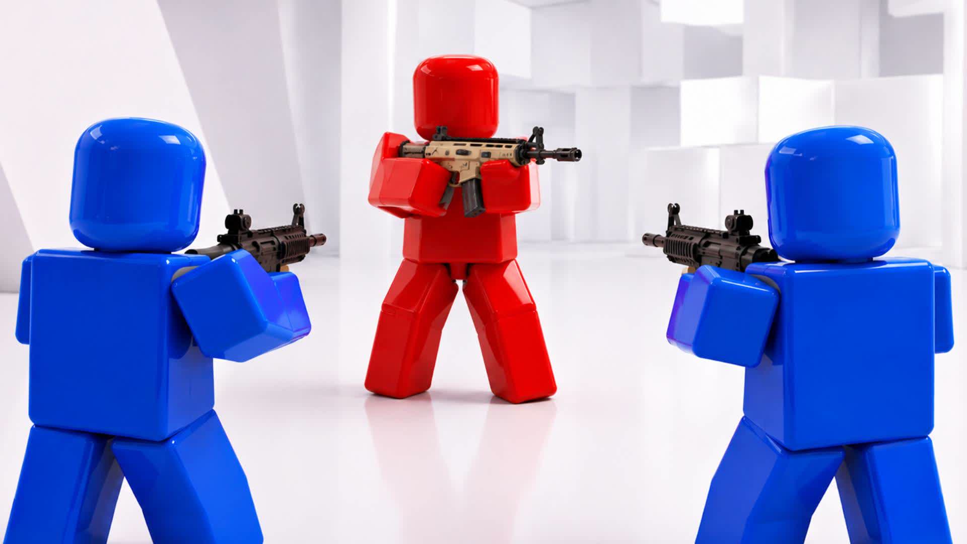 RED VS BLUE 🔴🔵SKIBIDI NUKES