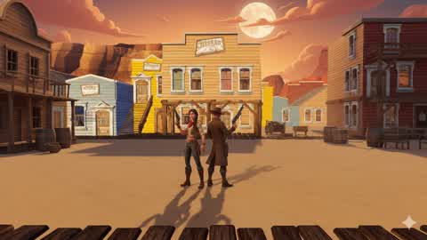 🤠CowBoy 1V1 Western🌵