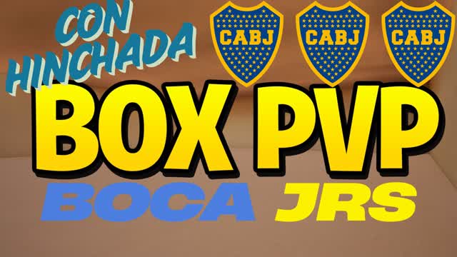 BOCA JRS BOX PVP