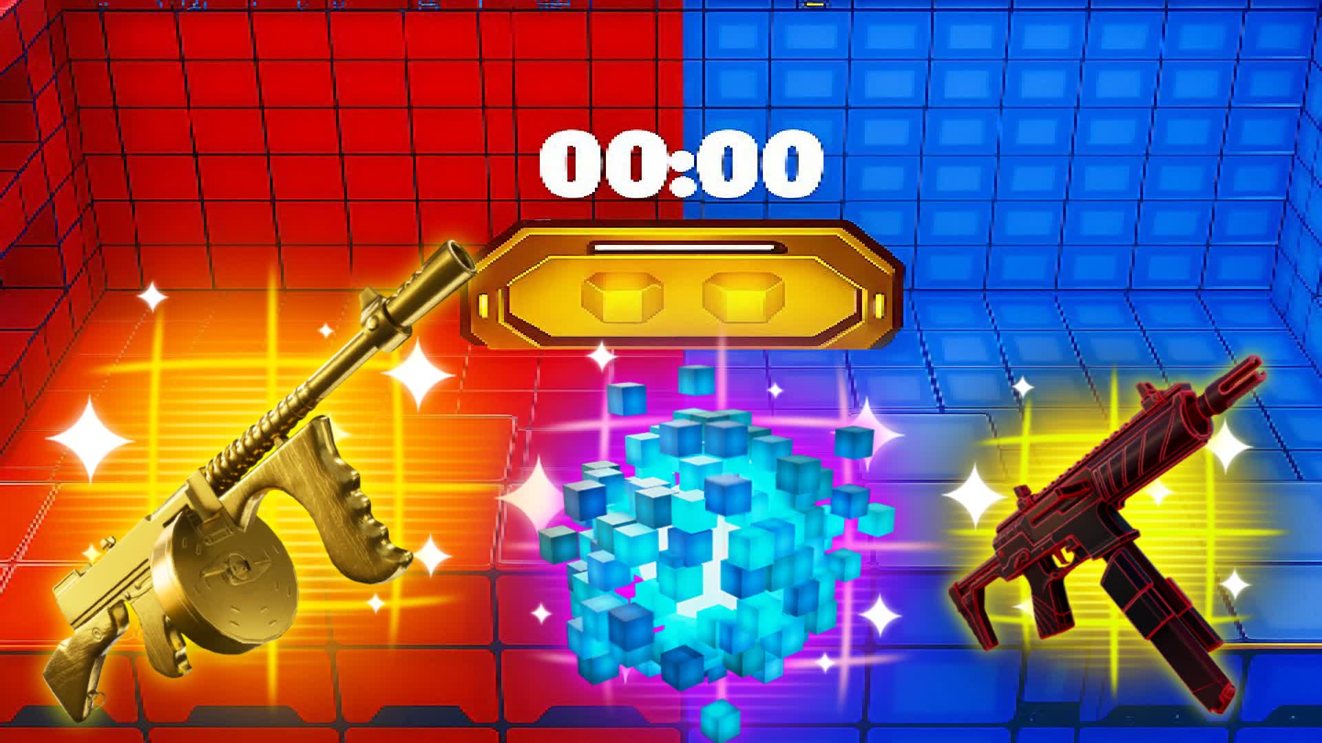 PRO RED VS BLUE 🔴🔵 PVE