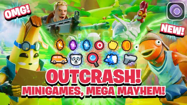 🎮 OUTCRASH! - Minigame Adventure