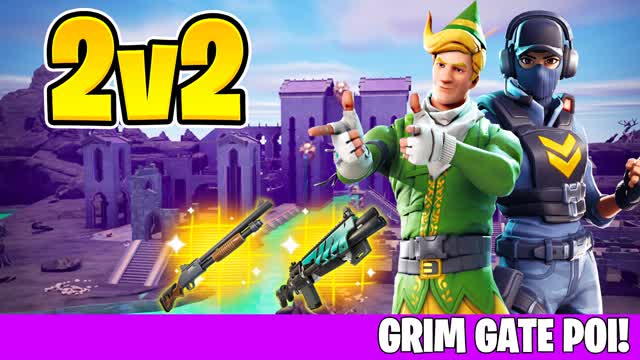 GRIM GATE 2v2 REALISTICS ZONE WARS