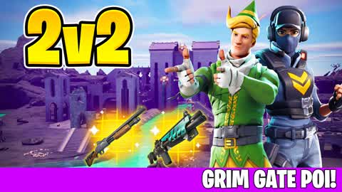 GRIM GATE 2v2 REALISTICS ZONE WARS