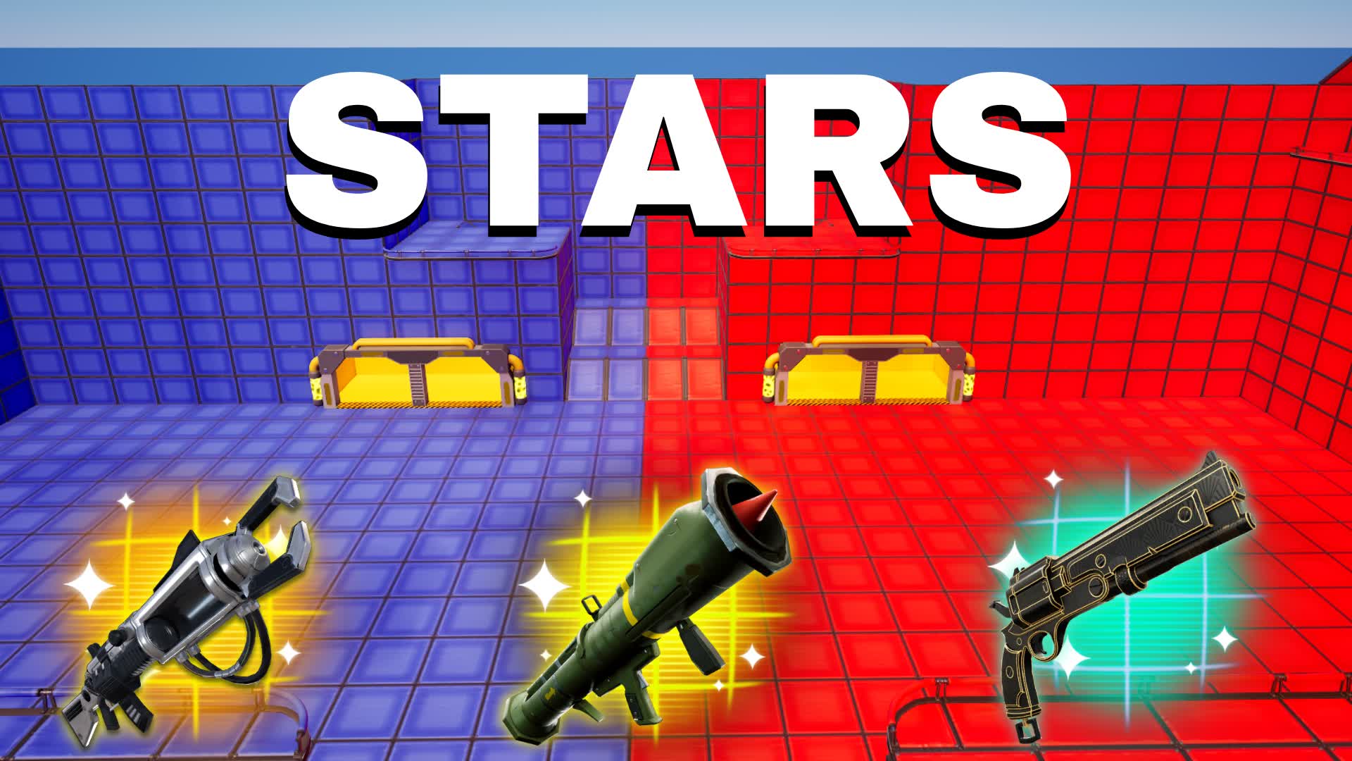 STARS RED VS BLUE 🔴🔵 6616-7935-3261 by farma - Fortnite Creative Map ...