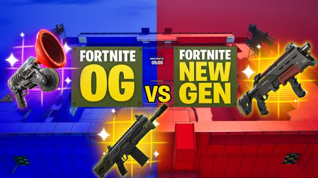 Fortnite Red vs Blue – OG contre New Gen