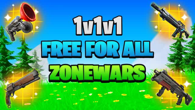 1V1V1 ZONEWARS-FREE FOR ALL⭐️