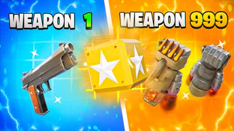 🍀LUCKY BLOCKS⭐️GUN GAME🎯