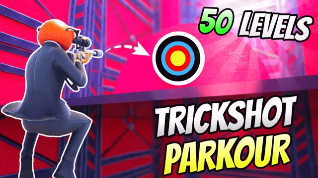 TRICKSHOT🎯 PARKOUR 50 LEVELS