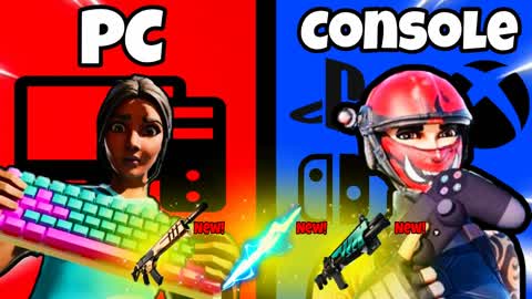CRAZY PC VS CONSOLE 🔴🔵 BOXFIGHT 📦