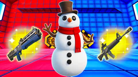SNOWMAN RED VS BLUE 🔴🔵 Flipinger