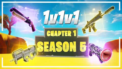 1v1v1 Chapter 1 Season 5 | FFA PvP Arena