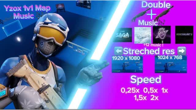 Yzox 1v1 Map / 12 Music🎶!