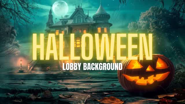 Halloween Lobby Background