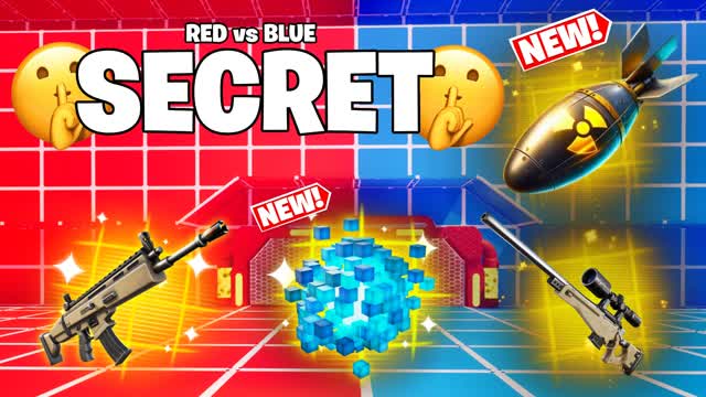 SECRET MAP RED VS BLUE đŽđ”