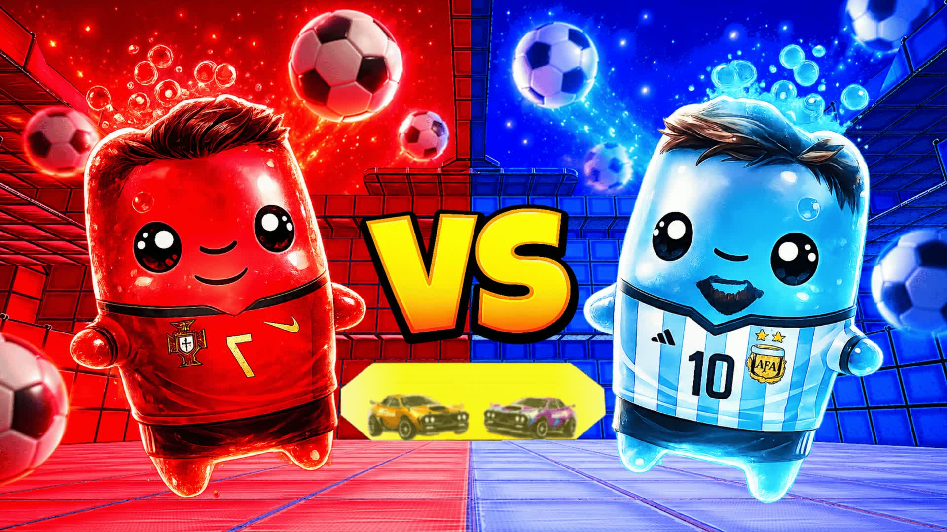 RVB GOAT MESSI VS UNC RONALDO 🔴🔵