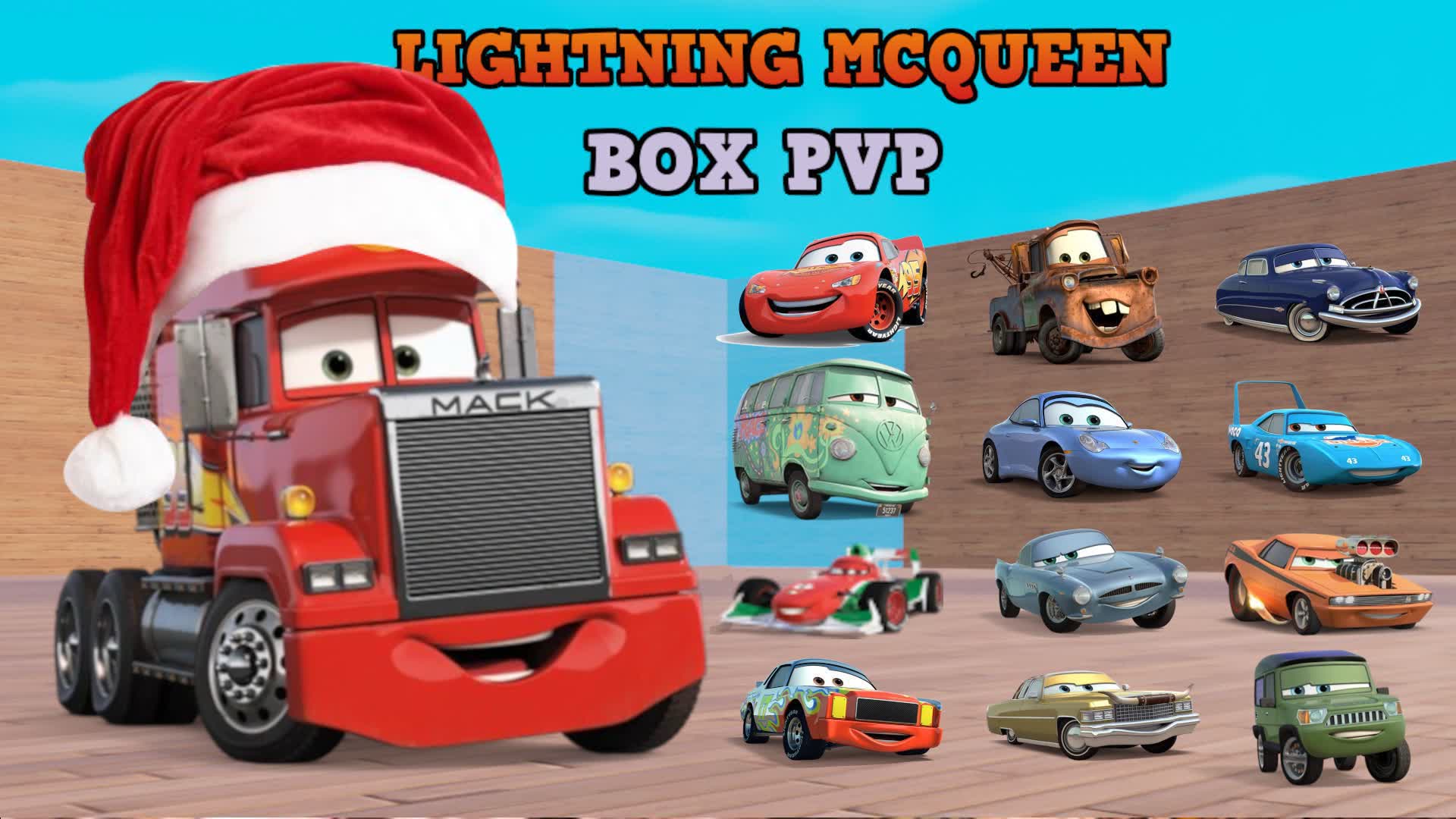 MEGA CRAZY MCQUEEN   BOX PVP📦