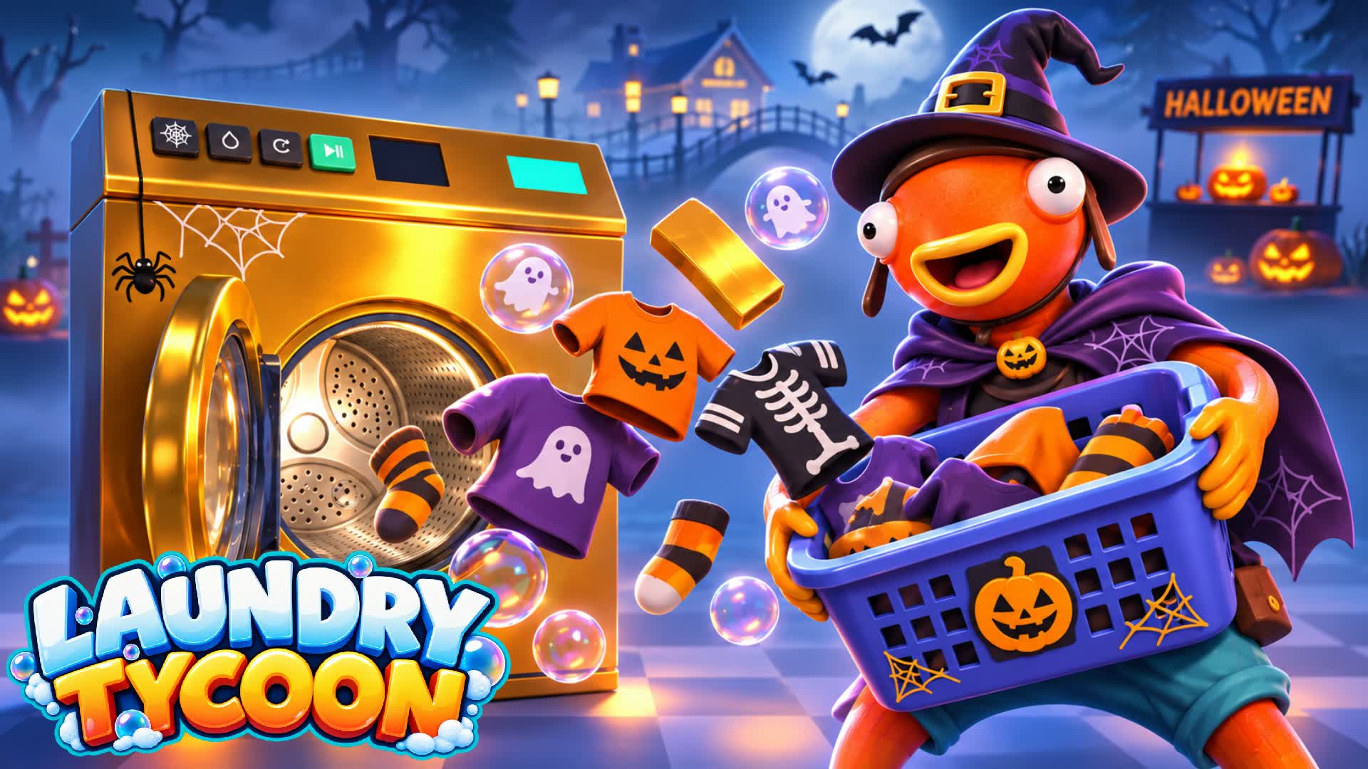 Laundry Tycoon [HALLOWEEN]