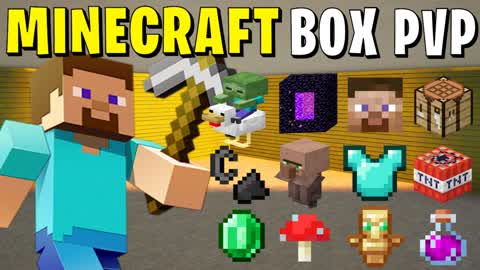 Minecraft Movie Box PVP⛏📦