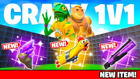 CRAZY 1V1 FFA - ALL GUNS & RIDES