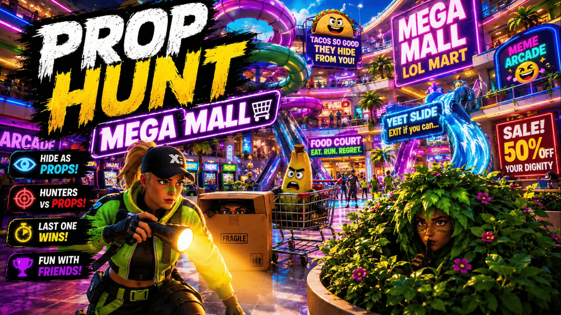 PROP HUNT MALL 🛒
