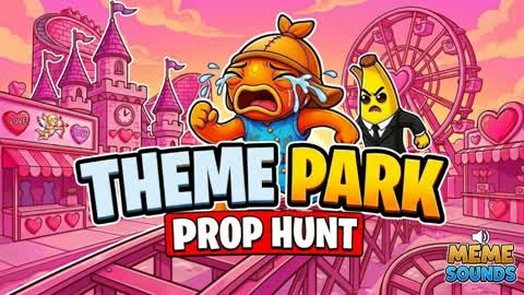 Theme Park Prop Hunt Hide and Seek 🎢