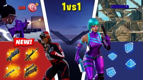 1vs1 - AIM TRAINING - FREEBUILD