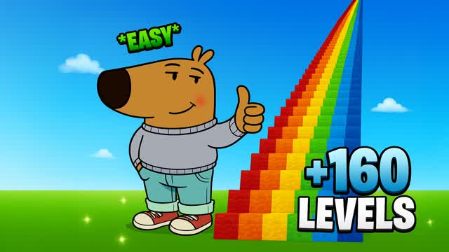 EASY OBBY FALL GUYS 🌈